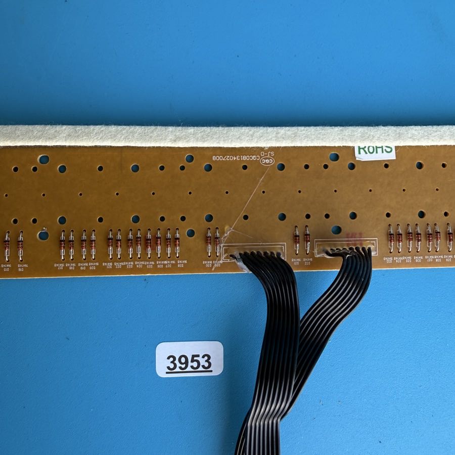 M-AUDIO OXYGEN 25 MKIII MIDI Controller Keyboard Part: Key Contact Board PCB