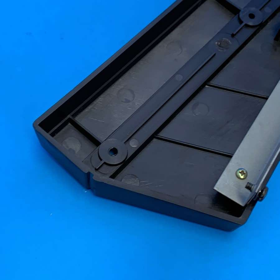 KORG LP-10 Vintage Electronic Piano Part: Black Plastic End Cap Panel [LEFT]