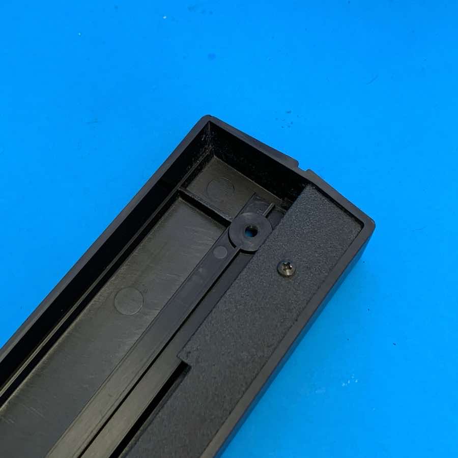 KORG LP-10 Vintage Electronic Piano Part: Black Plastic End Cap Panel [LEFT]