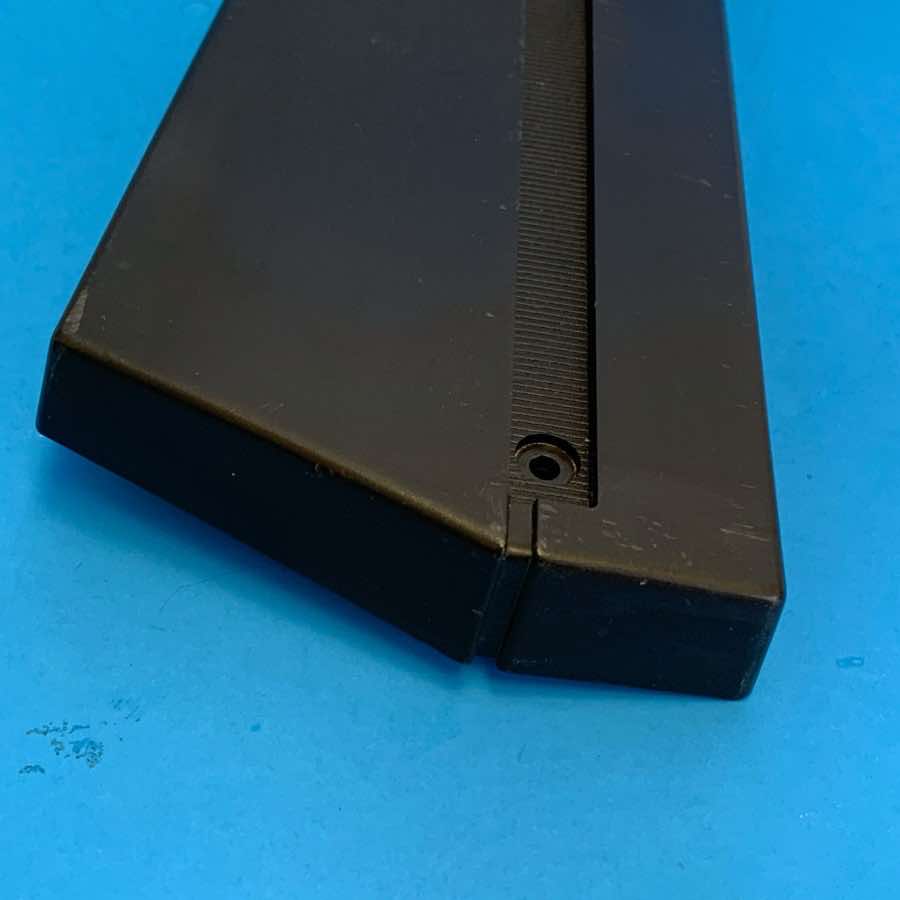 KORG LP-10 Vintage Electronic Piano Part: Black Plastic End Cap Panel [LEFT]
