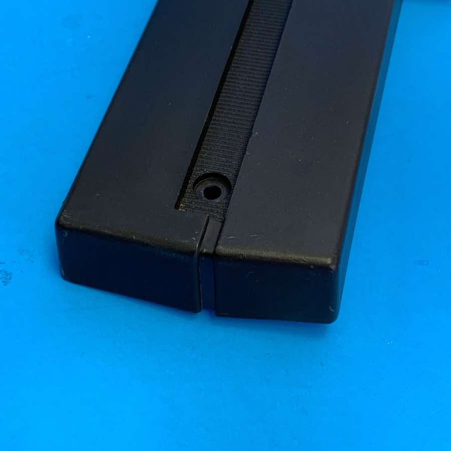 KORG LP-10 Vintage Electronic Piano Part: Black Plastic End Cap Panel [LEFT]