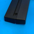 KORG LP-10 Vintage Electronic Piano Part: Black Plastic End Cap Panel [LEFT]