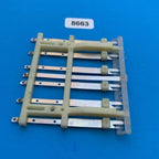 KORG LP-10 Vintage Electronic Piano Keyboard Part: 6-Key Block Pad Metal Contact