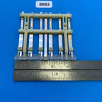 KORG LP-10 Vintage Electronic Piano Keyboard Part: 6-Key Block Pad Metal Contact