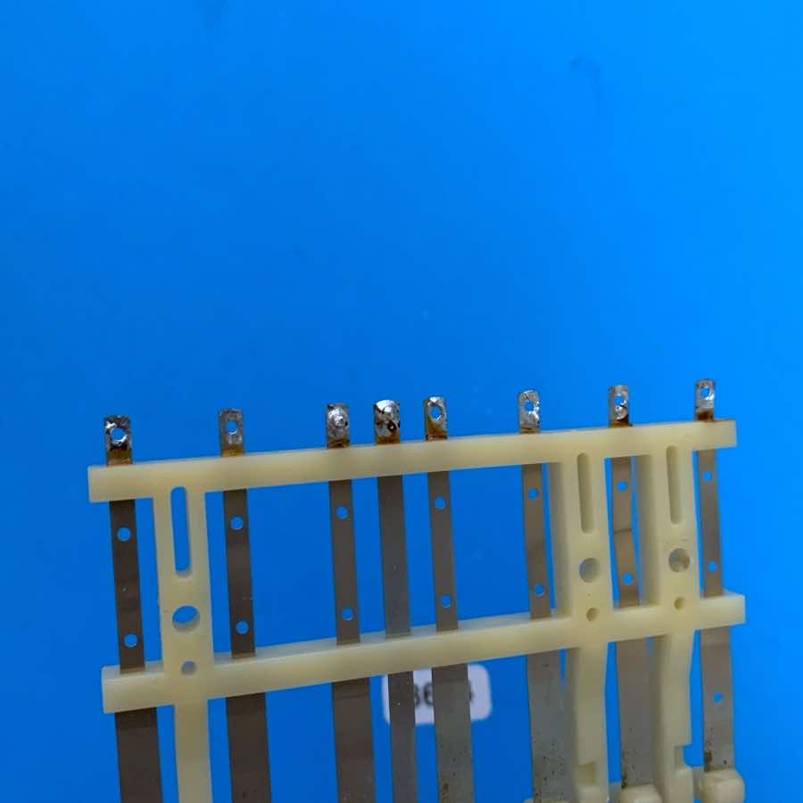 KORG LP-10 Vintage Electronic Piano Keyboard Part: 7-Key Block Pad Metal Contact