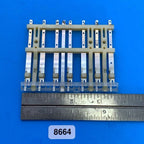 KORG LP-10 Vintage Electronic Piano Keyboard Part: 7-Key Block Pad Metal Contact