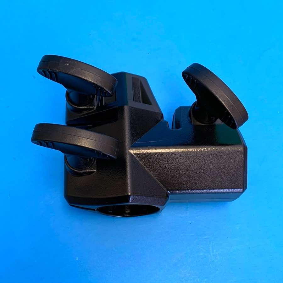 SIMMONS SD300 Drum Part: 1.5" Frame Bracket Joint Rack T-Clamp [w/3-Wing Screws]