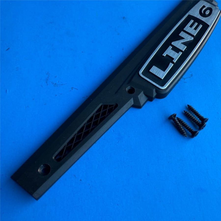 Line 6 Spider IV 15 Guitar Amp Replacement Part: Front Emblem Sign Badge [V1]