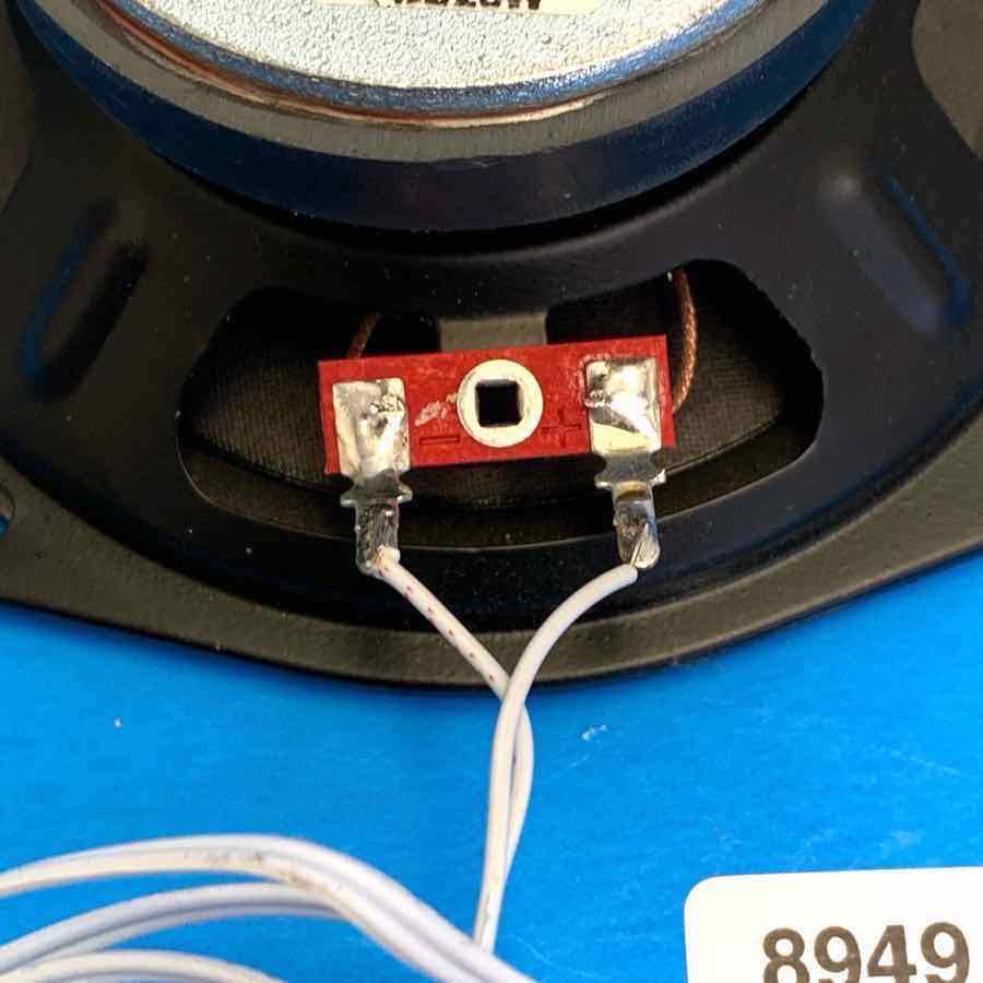 Donner DEP-10 Digital Piano Part: Speaker 4 Ohms 25W Woofer [LEFT RIGHT]
