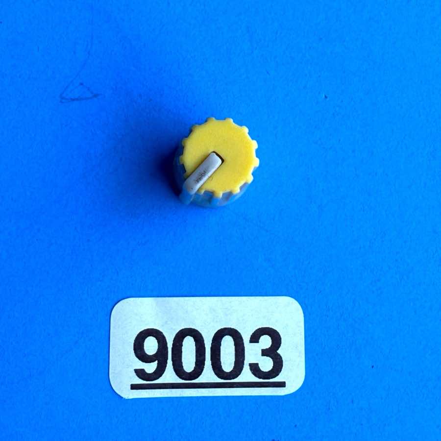 BEHRINGER Eurodesk MX3282A Mixer Part: Volume Knob Cap Cover Yellow [2PCS]