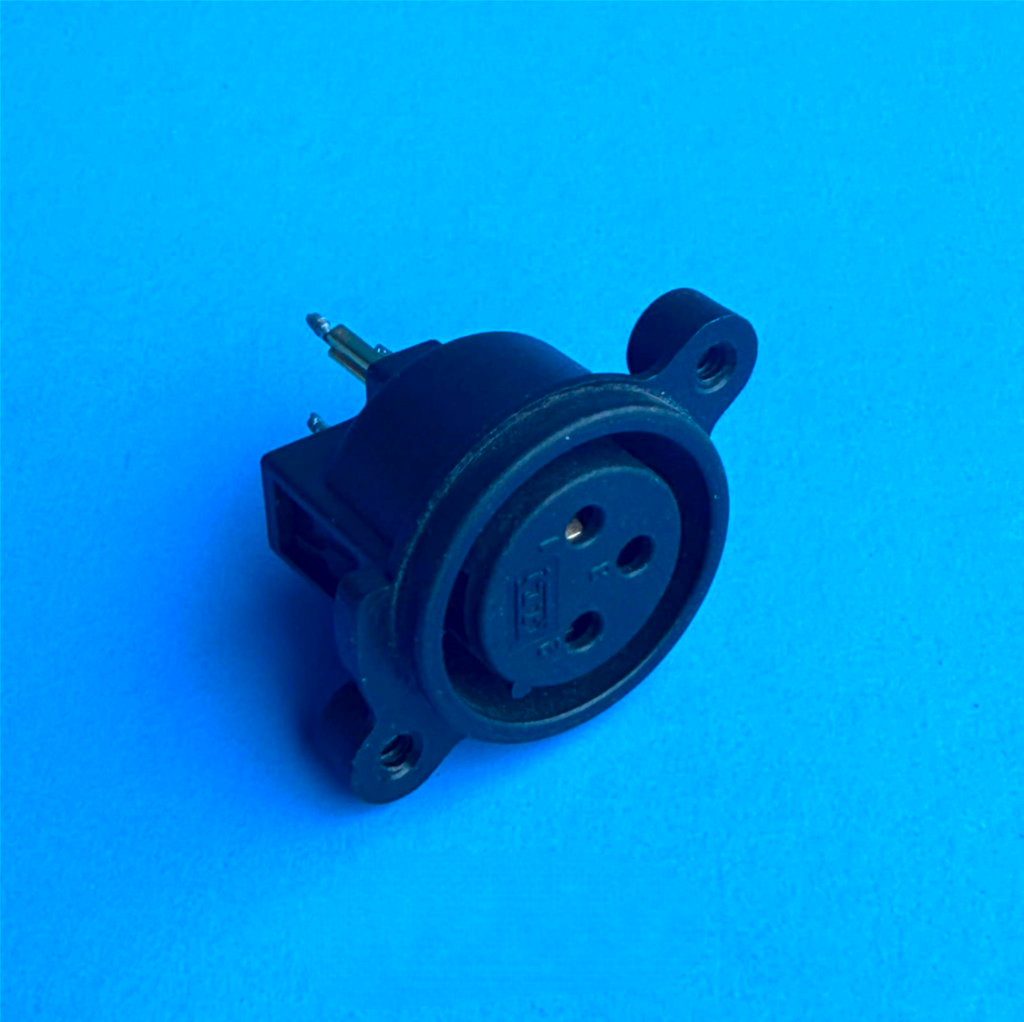 BEHRINGER Mixers PCB Part: XLR 3-Pin Female Mic Input Jack Socket [J.T.]