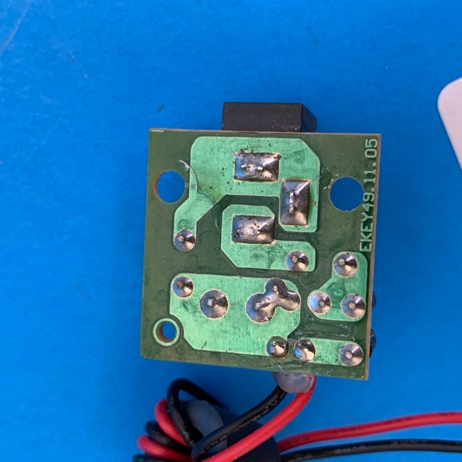 M-AUDIO KeyStation 61es MIDI Keyboard Part: AC Adapter Input Socket Board
