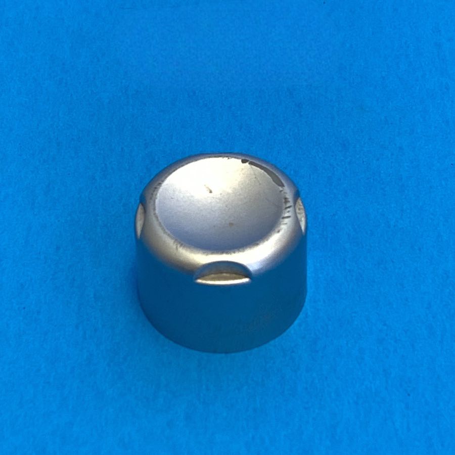 Fender G-DEC (PR520) Guitar Amplifier Part: Silver Jog Selection Knob Cap Cover