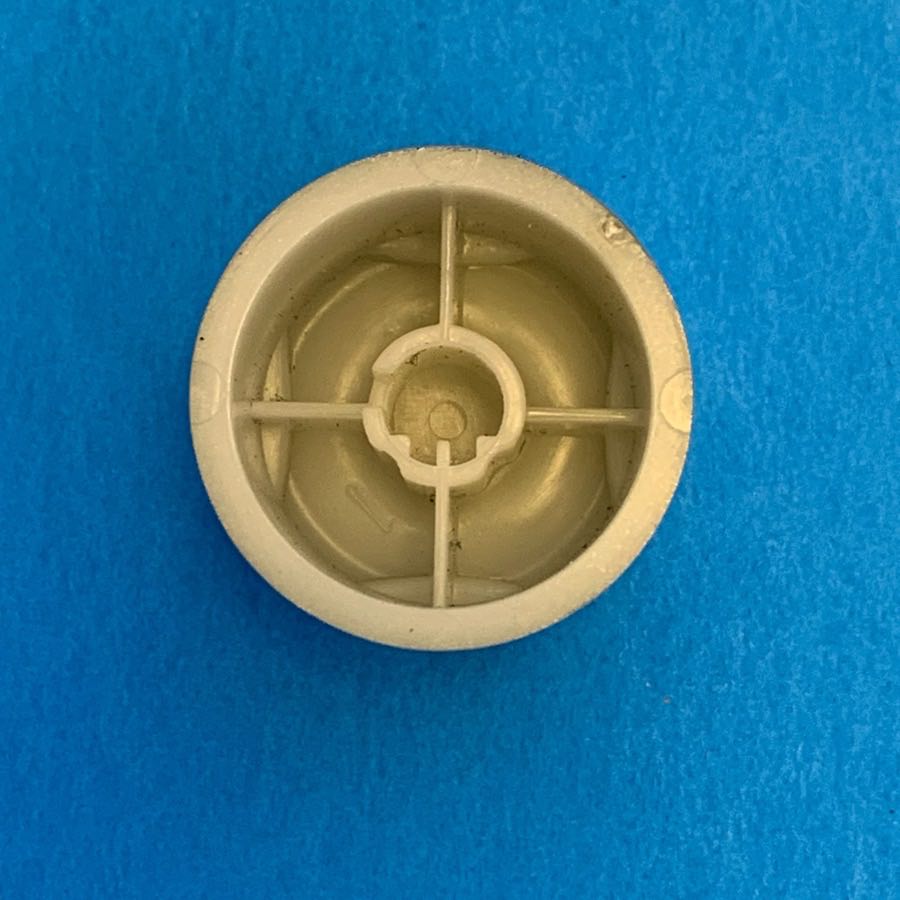 Fender G-DEC (PR520) Guitar Amplifier Part: Silver Jog Selection Knob Cap Cover
