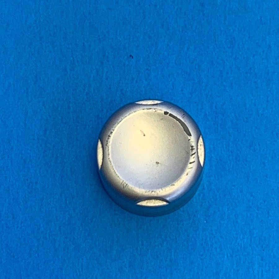 Fender G-DEC (PR520) Guitar Amplifier Part: Silver Jog Selection Knob Cap Cover