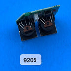 Fender G-DEC (PR520) Guitar Amplifier Part: MIDI I/O PCB Socket Circuit Board