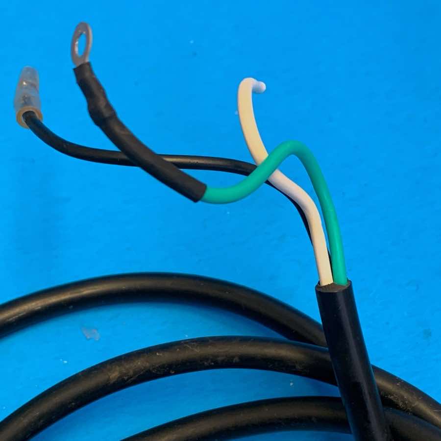 CRATE GLX15 Guitar Amplifier Replacement Part: Power Cord Cable Plug